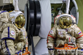 Тренажер «Выход-2» Центра подготовки космонавтов.
